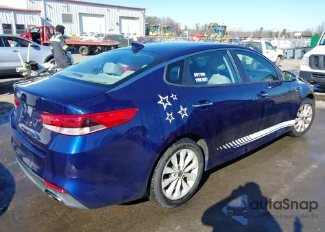 2016 Kia Optima Lx from USA, damaged, VIN 5XXGT4L39GG017326